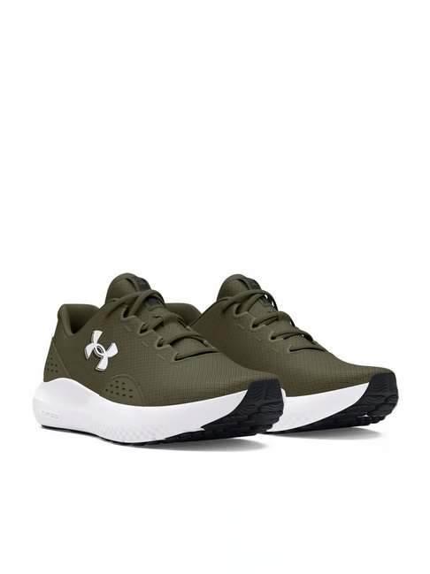 UNDER ARMOUR Men's Charged Surge 4 Green Running Shoes