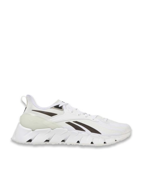 Men's Zig Kinetica 3 White Running Shoes