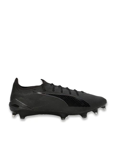 Puma Black ULTRA 5 ULTIMATE FG Unisex Football Shoes