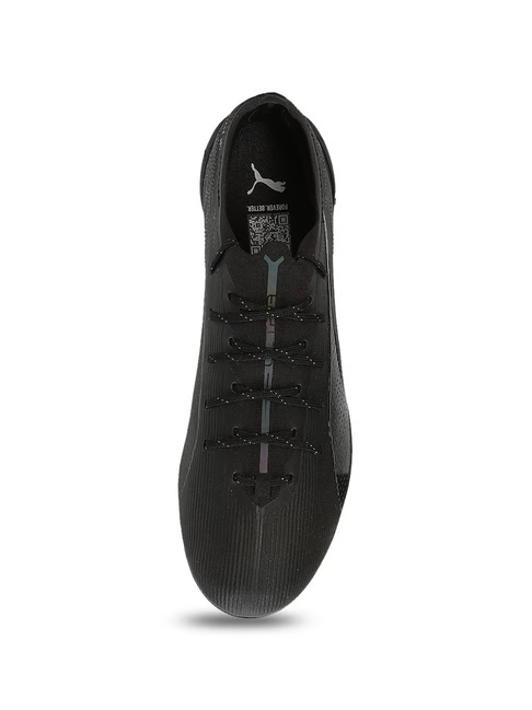 Puma Black ULTRA 5 ULTIMATE FG Unisex Football Shoes