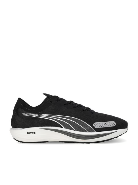 Puma Men's Liberate Nitro 2 Black Running Shoes