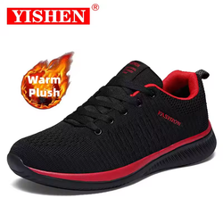 Sneakers Men Running Shoes Women Casual Shoes Warm Lining Winter Sneakers Walking Jogging Zapatillas Hombre Size