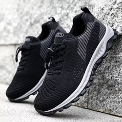 Man Sports Running Sneakers Athletic Mesh for Men Tennis Walking Shoes Students Casual Breathable Outdoor Hiking Summer Autumn