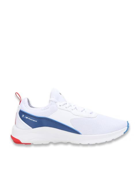 UNDER ARMOUR Men's SoftFoam BMW Motorsport Electron E Pro White Running Shoes