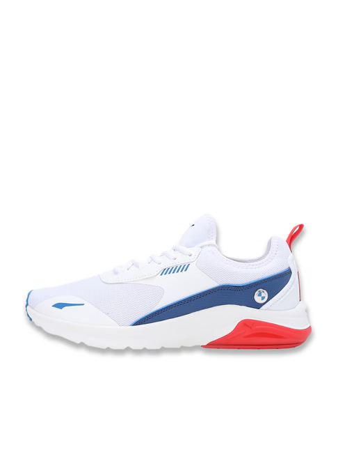 UNDER ARMOUR Men's SoftFoam BMW Motorsport Electron E Pro White Running Shoes