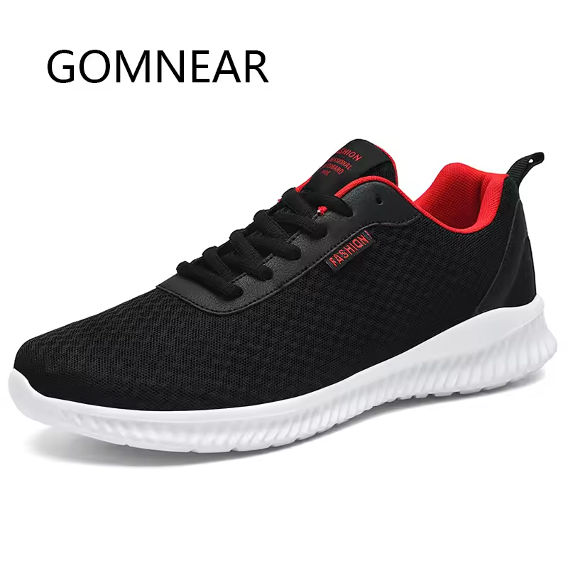 Fashion Mens Casual Shoes Men Sneakers Breathable Mesh Walking Shoes Black Lightweight Running Sport Shoes Tennis