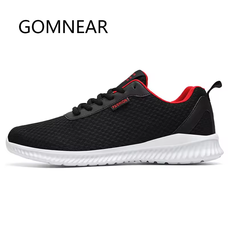 Fashion Mens Casual Shoes Men Sneakers Breathable Mesh Walking Shoes Black Lightweight Running Sport Shoes Tennis