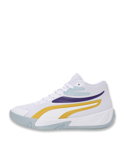 Puma Men's Court Pro White Basketball Shoes