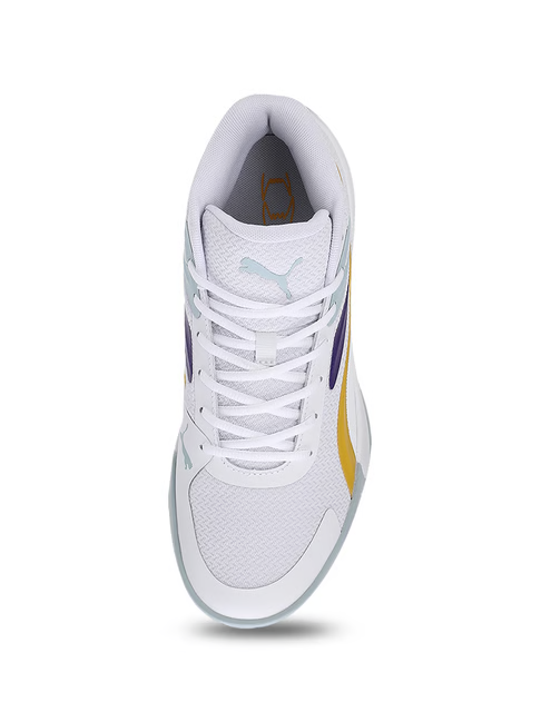 Puma Men's Court Pro White Basketball Shoes