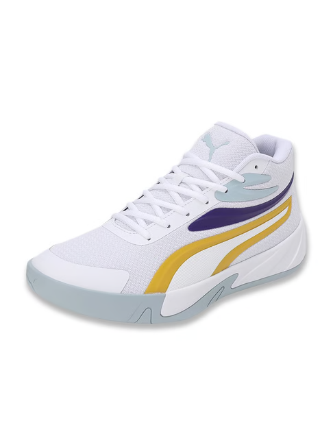 Puma Men's Court Pro White Basketball Shoes