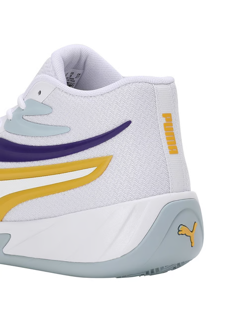 Puma Men's Court Pro White Basketball Shoes