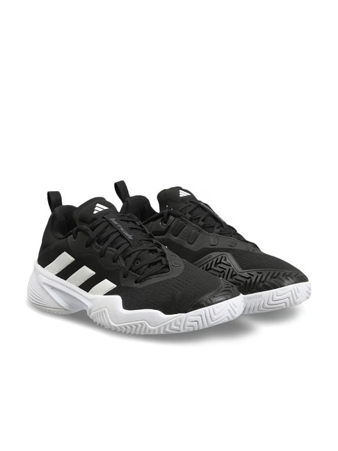 Adidas Men's Barricade Black Tennis Shoes