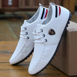 New Style Breathable Men's Lightweight Loafers Shoes British Sneakers