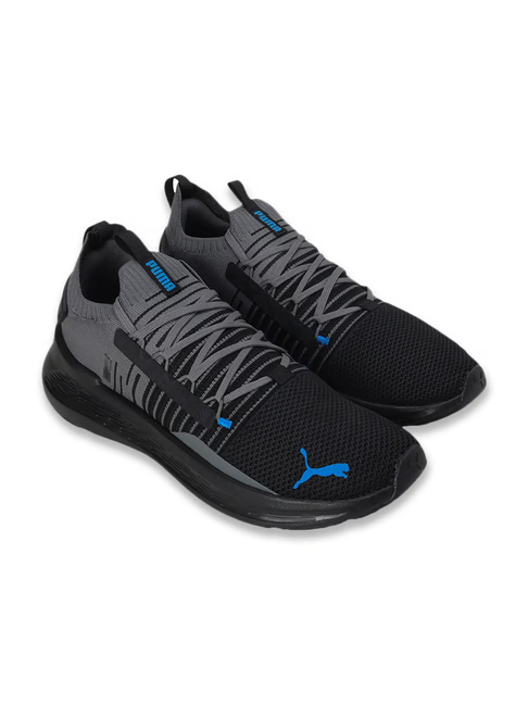 Puma Men's SoftRide Black Running Shoes