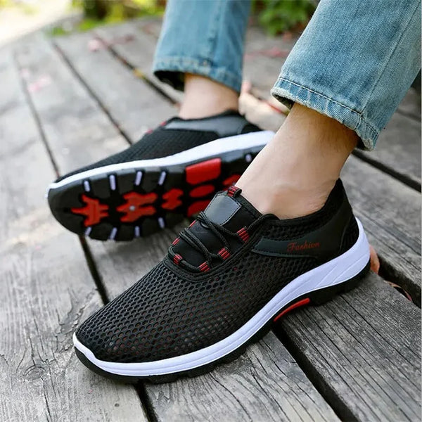 New Breathable Shoes Versatile Front Lace Up Fashion Running Shoes Men's Shoes