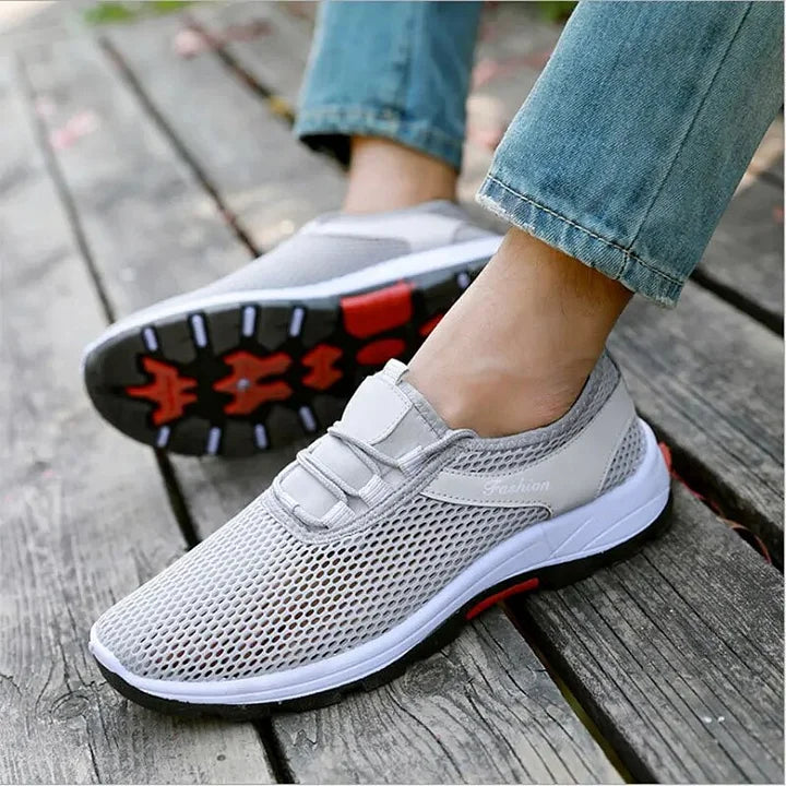 New Breathable Shoes Versatile Front Lace Up Fashion Running Shoes Men's Shoes