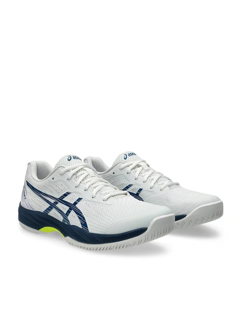 Asics Men's GEL-GAME 9 White Tennis Shoes