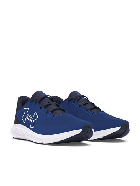 UNDER ARMOUR Men's Charged Blue Running Shoes