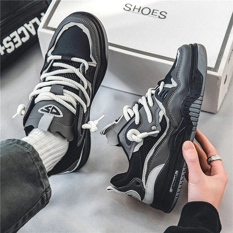 Men's Shoes Fashion Sneakers Comfortable Platform Shoes