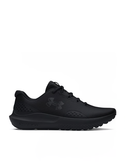 UNDER ARMOUR Men's Charged Surge 4 Black Running Shoes