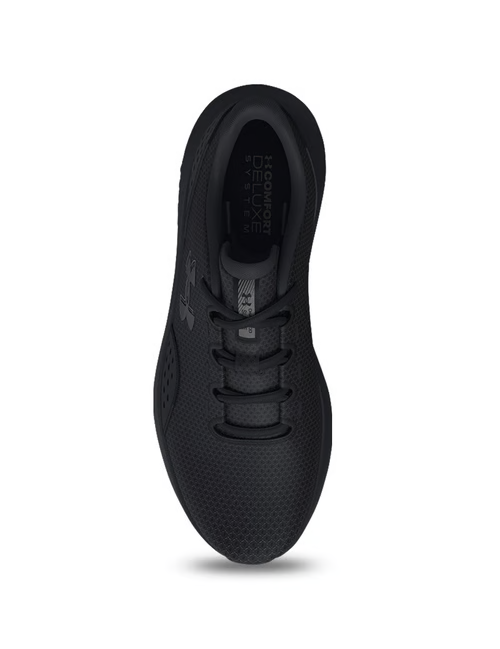 UNDER ARMOUR Men's Charged Surge 4 Black Running Shoes