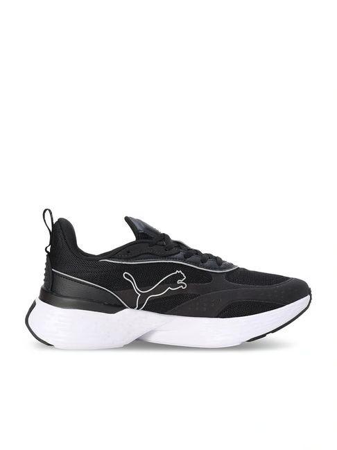 Puma Men's SoftFoam Black Running Shoes