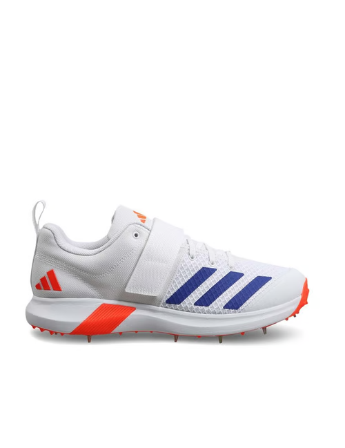 Adidas Men's Adipower Vector 20 White Cricket Shoes