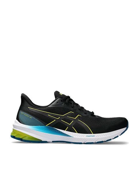 Asics Men's GT-1000 12 Black Running Shoes