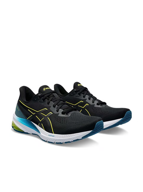 Asics Men's GT-1000 12 Black Running Shoes