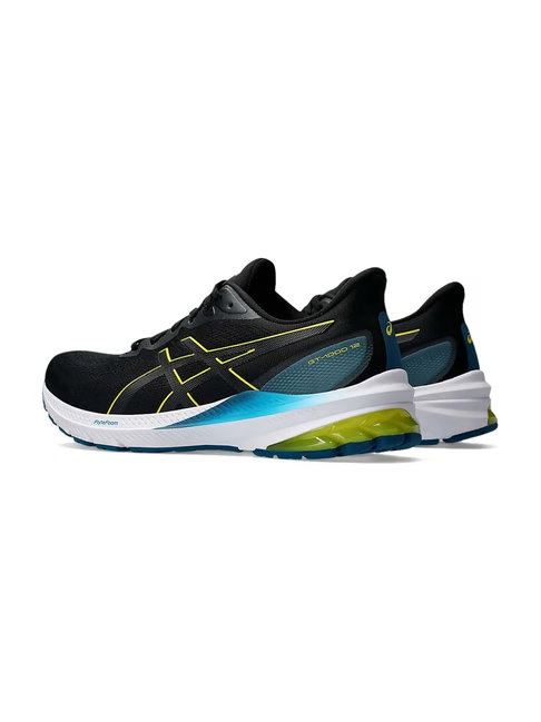 Asics Men's GT-1000 12 Black Running Shoes