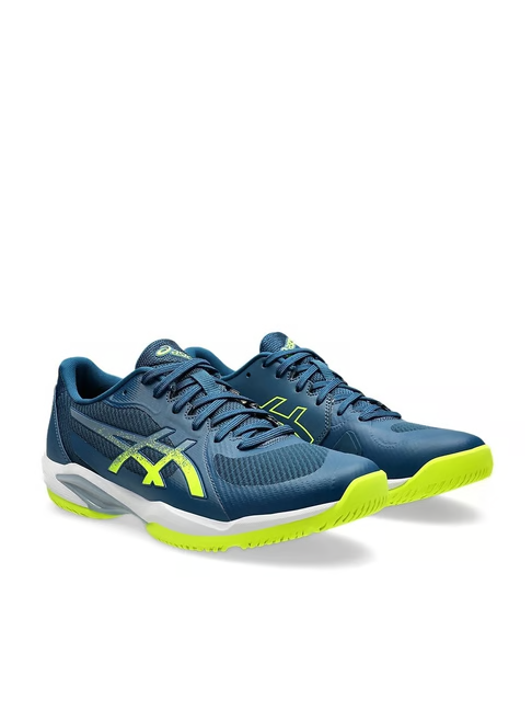 Asics Men's SOLUTION SWIFT FF 2 Blue Tennis Shoes