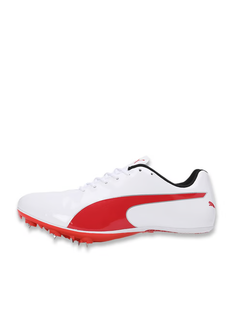 Puma Men's evoSPEED White Cricket Shoes