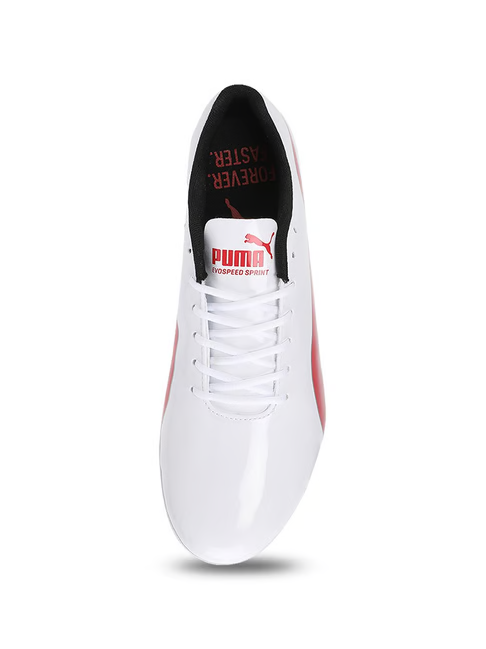 Puma Men's evoSPEED White Cricket Shoes