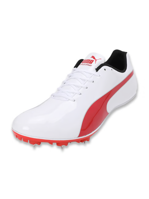 Puma Men's evoSPEED White Cricket Shoes