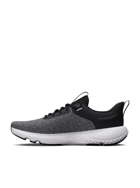 UNDER ARMOUR Men's Charged Revitalize Black Running Shoes