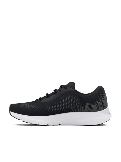 UNDER ARMOUR Men's Charged Rogue 4 Black Running Shoes